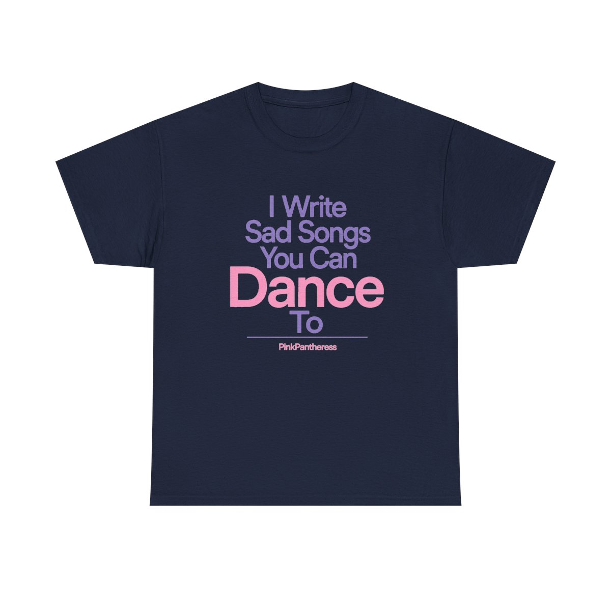 PinkPantheress "I Write Sad Songs You Can Dance To" Unisex Tee - alternate angle 2, merchandise