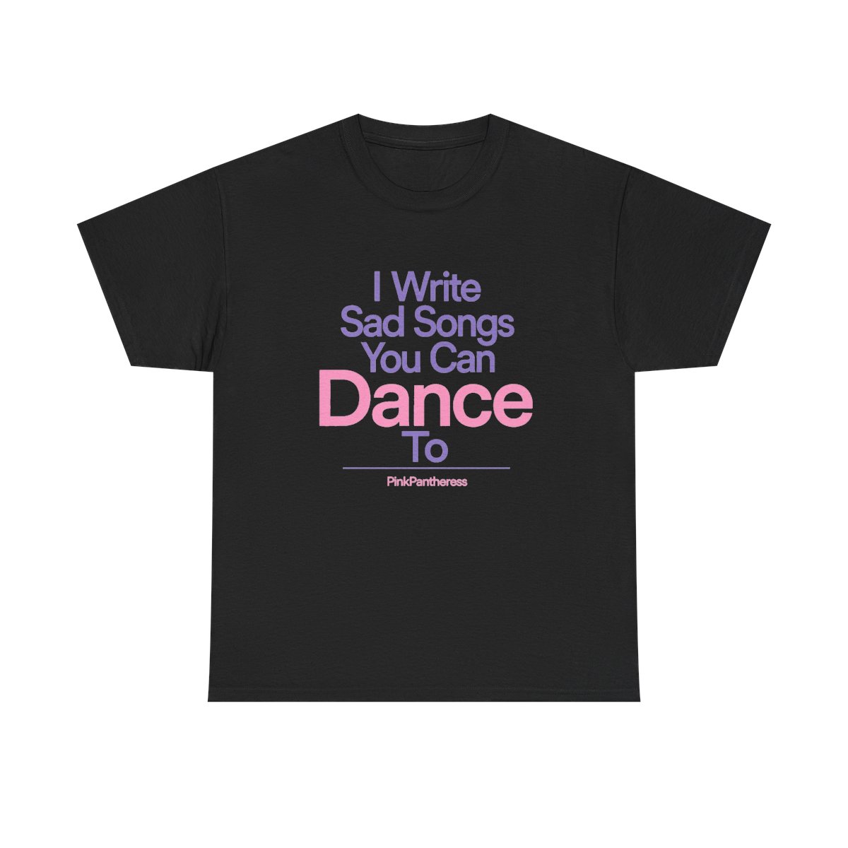 PinkPantheress "I Write Sad Songs You Can Dance To" Unisex Tee - alternate angle 3, merchandise