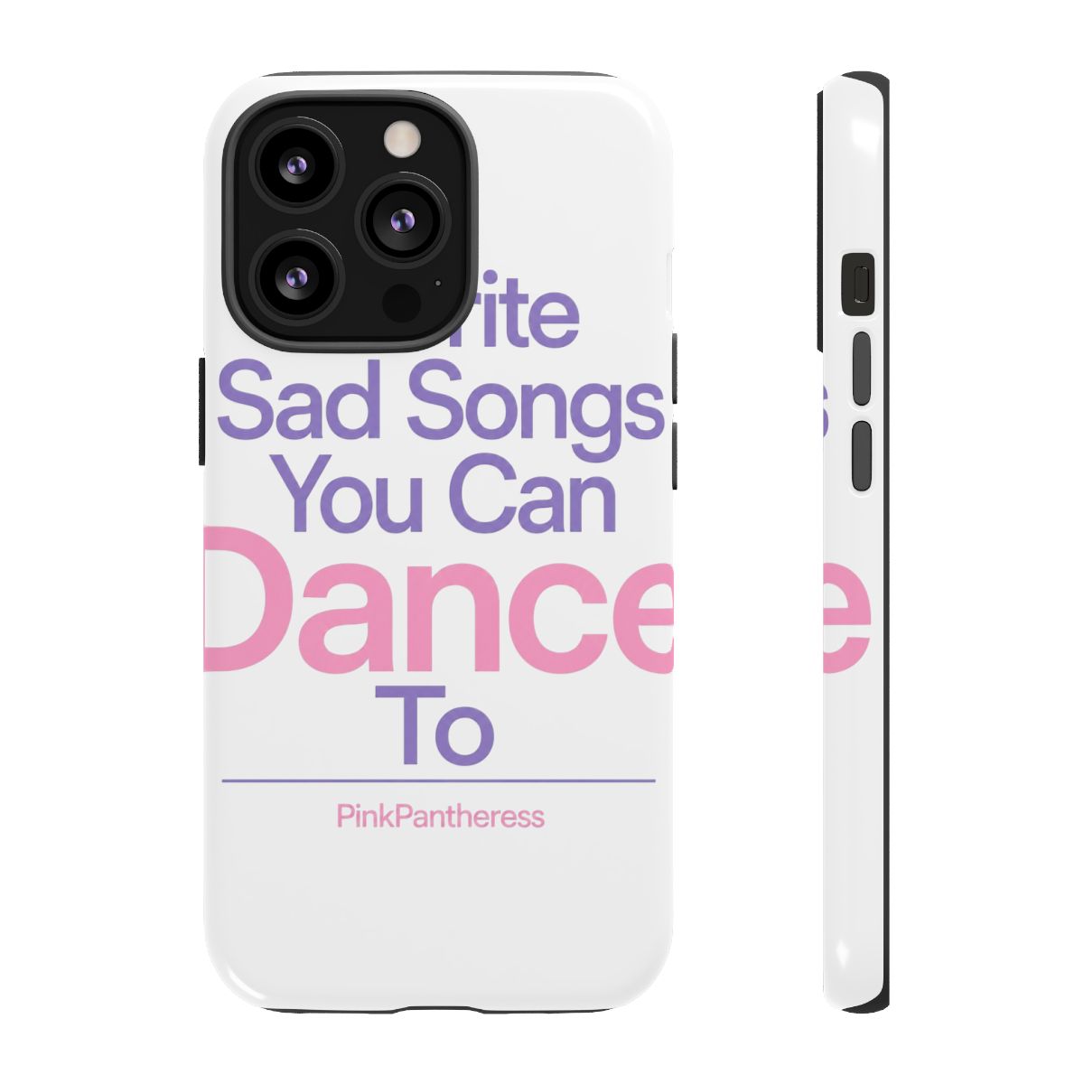 PinkPantheress "I Write Sad Songs You Can Dance To" Phone Case - alternate angle 1, merchandise