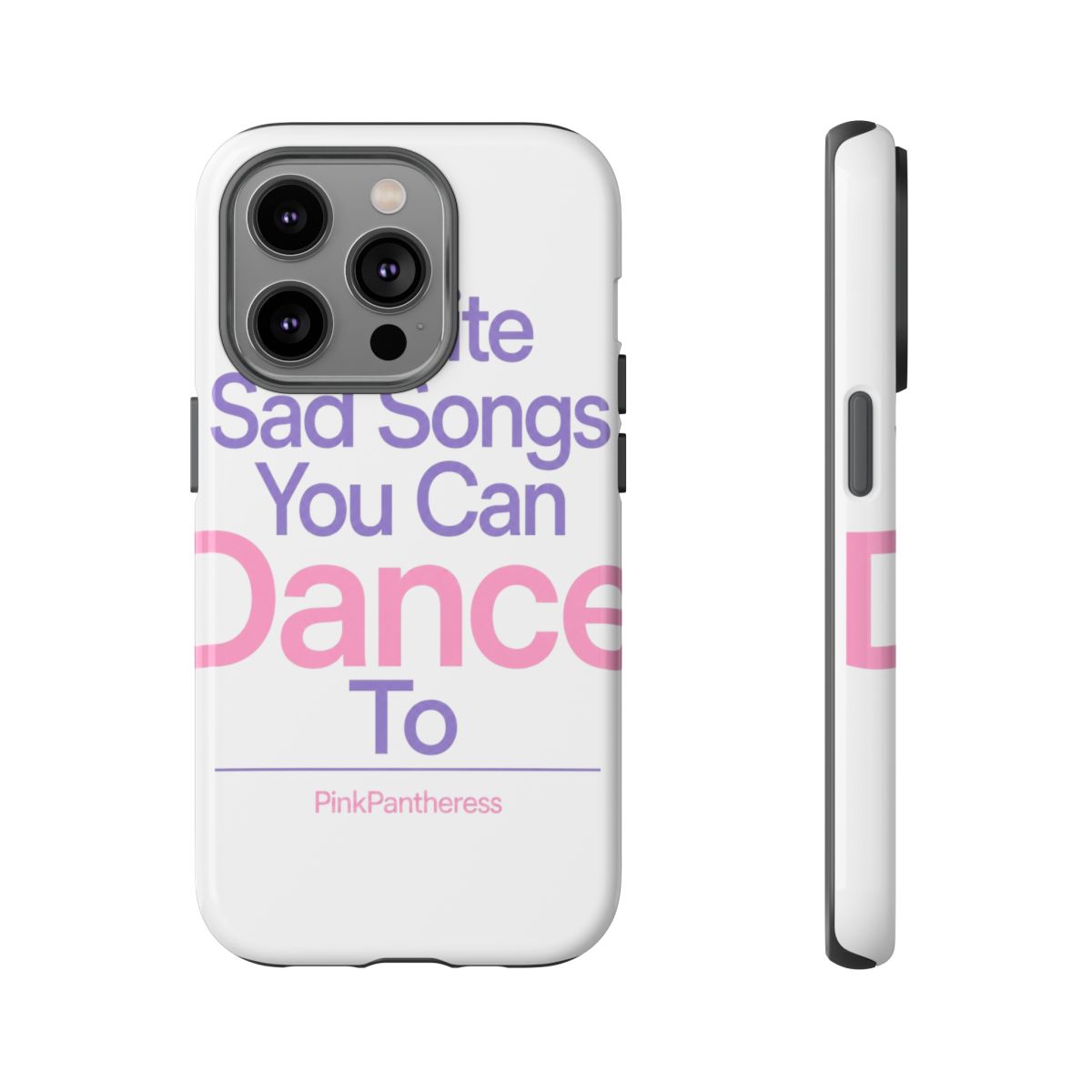 PinkPantheress "I Write Sad Songs You Can Dance To" Phone Case - alternate angle 4, merchandise