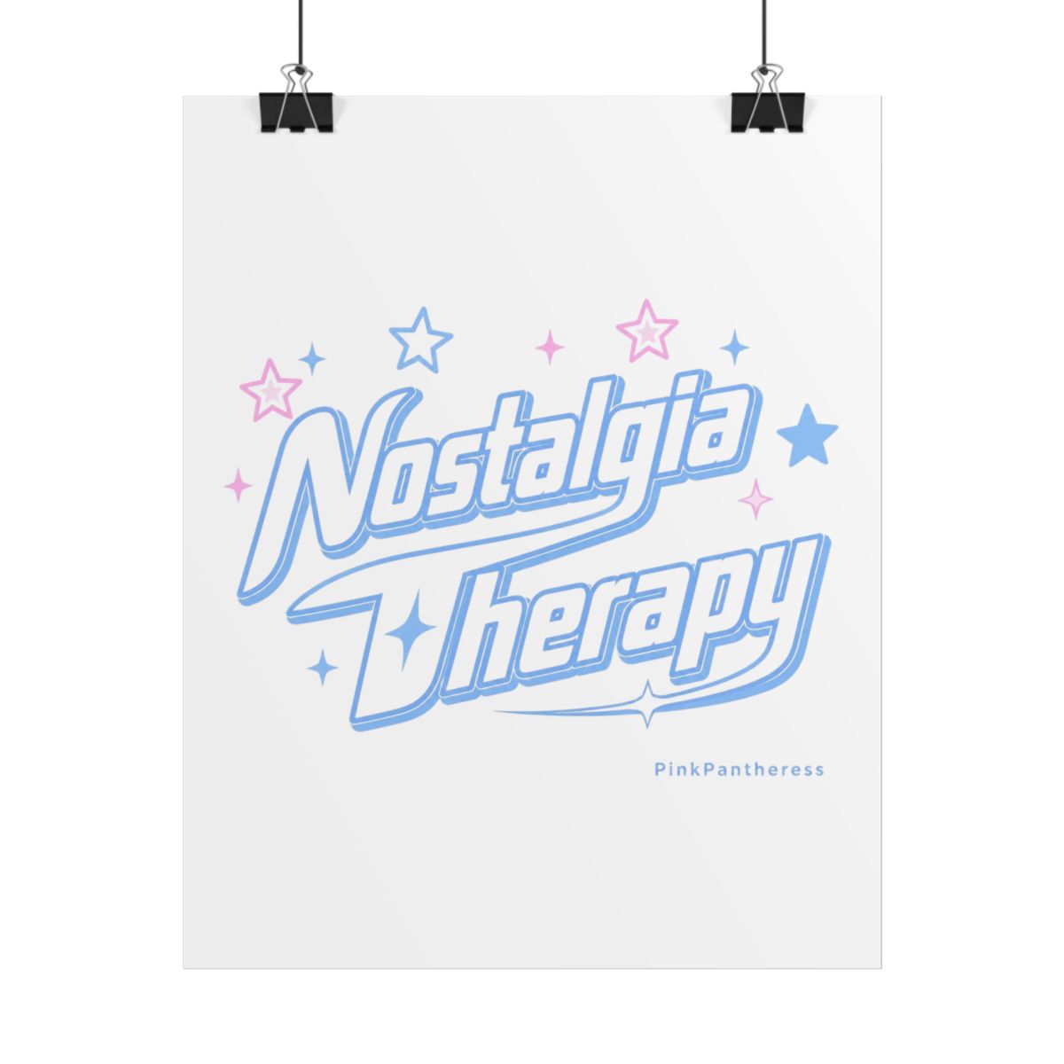 PinkPantheress "Nostalgia Therapy" Poster