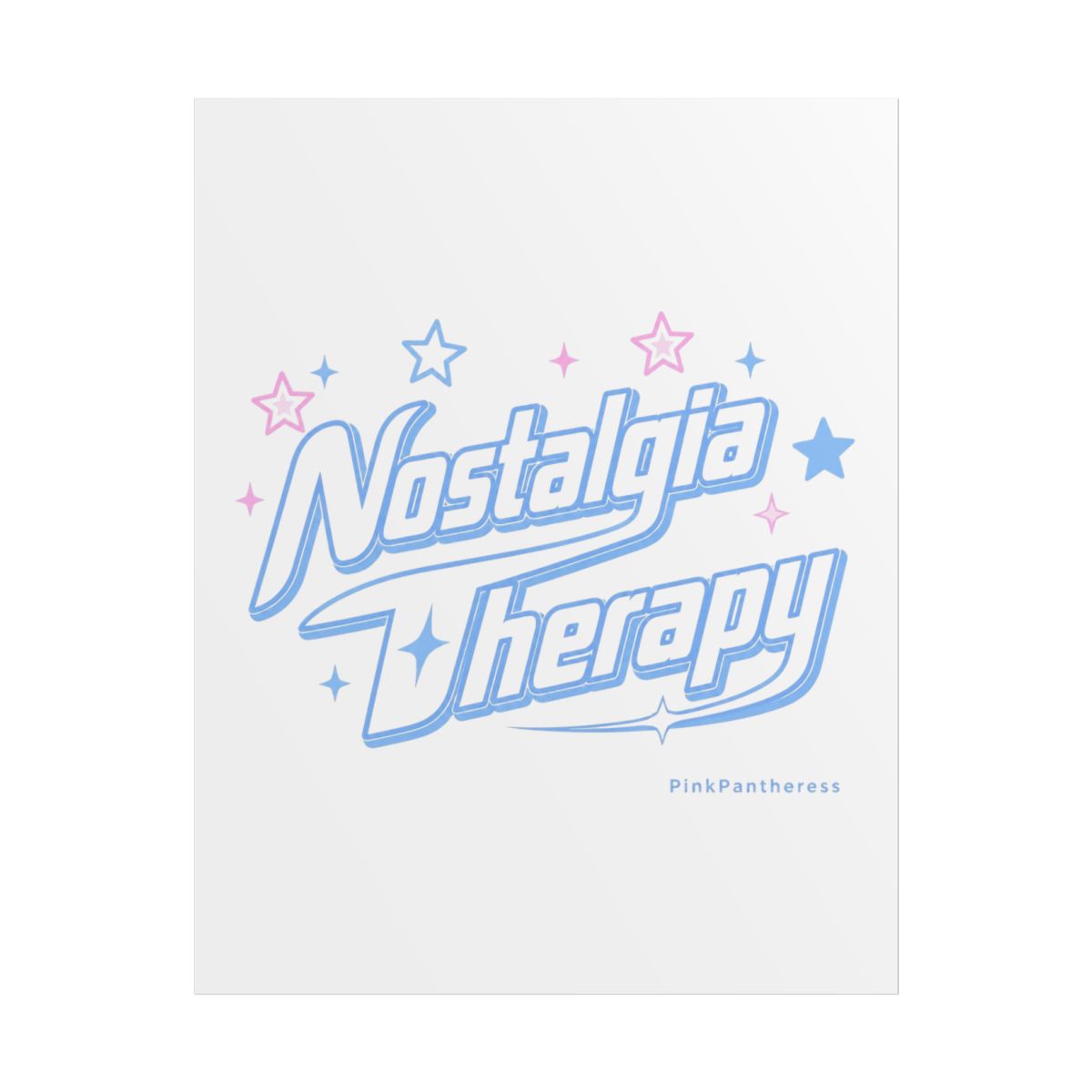 PinkPantheress "Nostalgia Therapy" Poster - alternate angle 1, merchandise