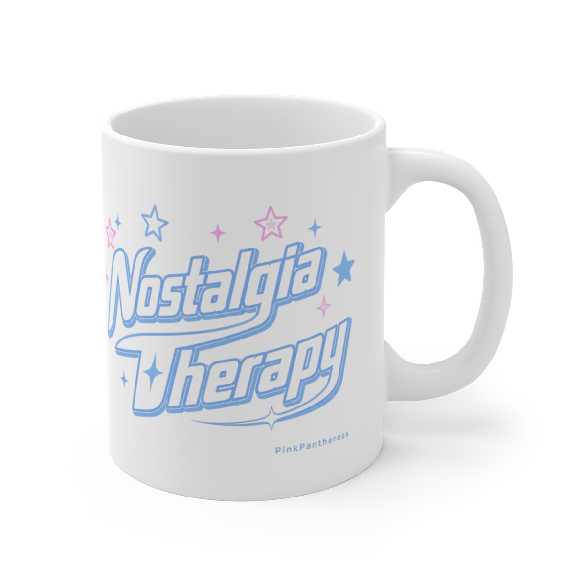 PinkPantheress "Nostalgia Therapy" White Mug