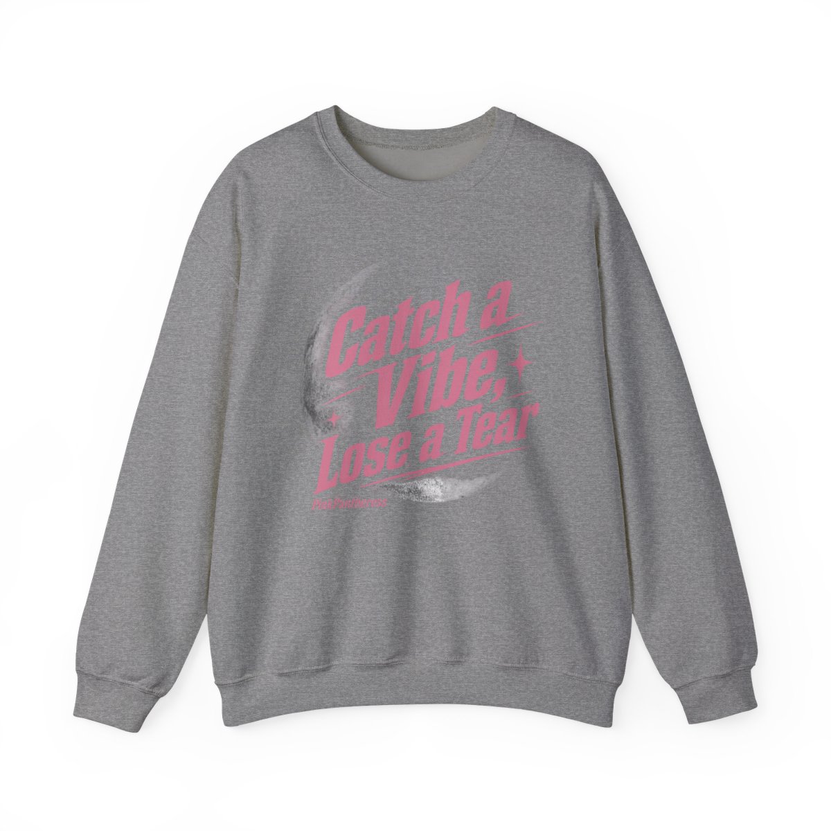 PinkPantheress "Catch a Vibe, Lose a Tear" Crewneck - alternate angle 2, merchandise