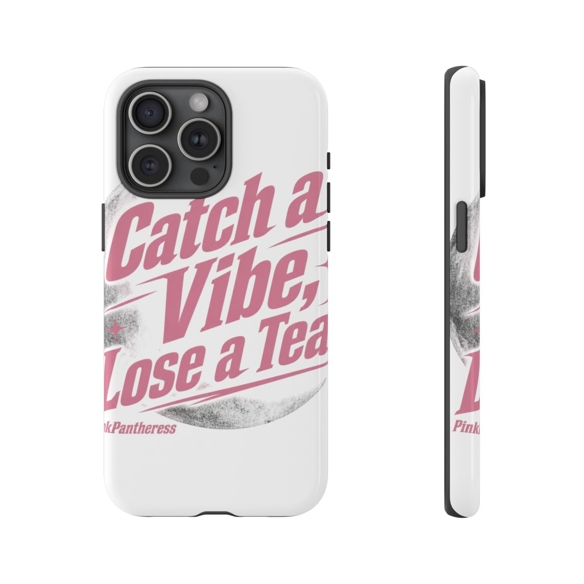 PinkPantheress "Catch a Vibe, Lose a Tear" Phone Case - alternate angle 2, merchandise