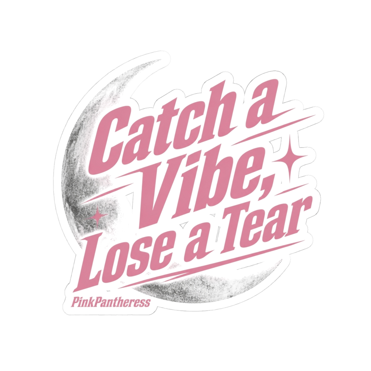PinkPantheress "Catch a Vibe, Lose a Tear" Sticker