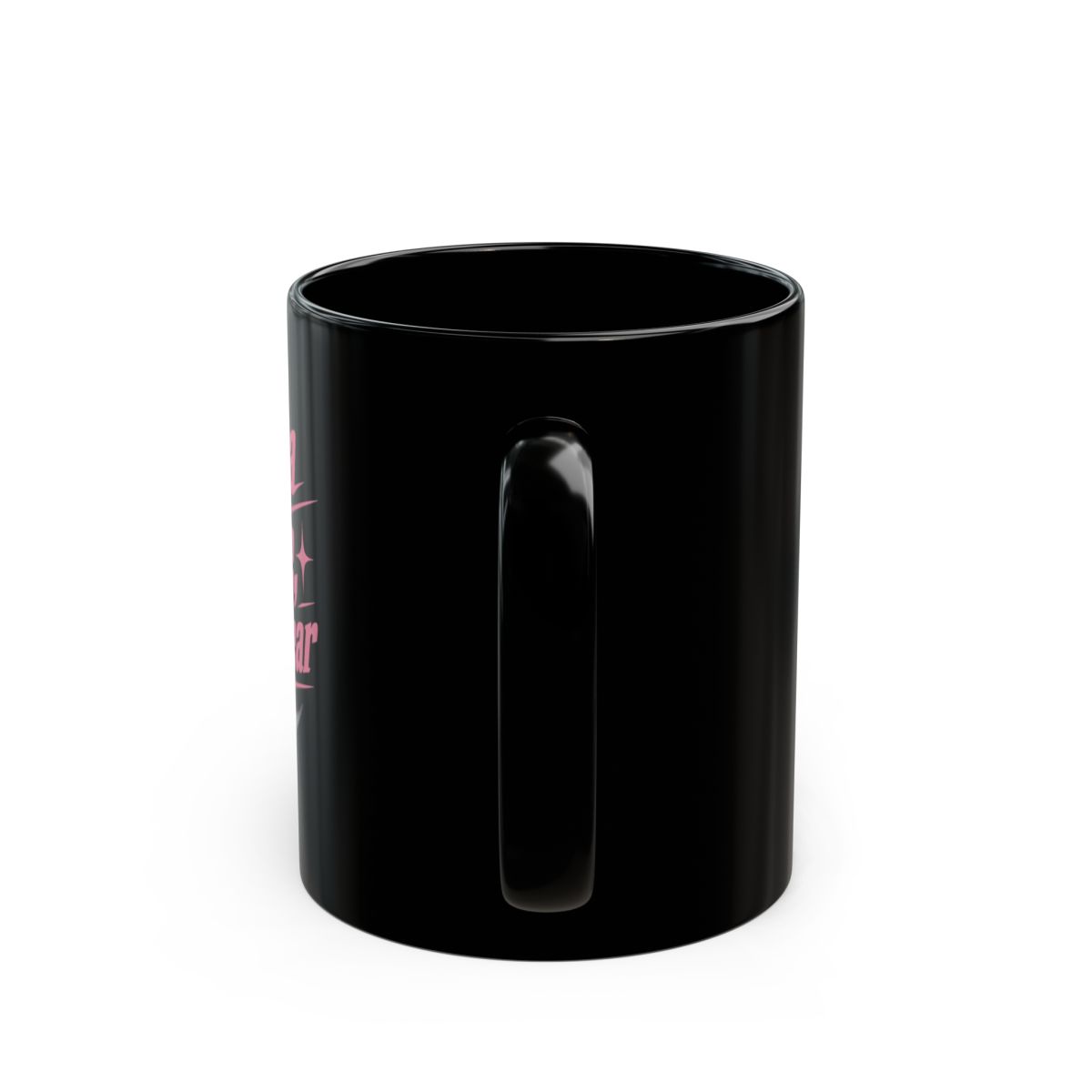 PinkPantheress "Catch a Vibe, Lose a Tear" Black Mug - alternate angle 4, merchandise