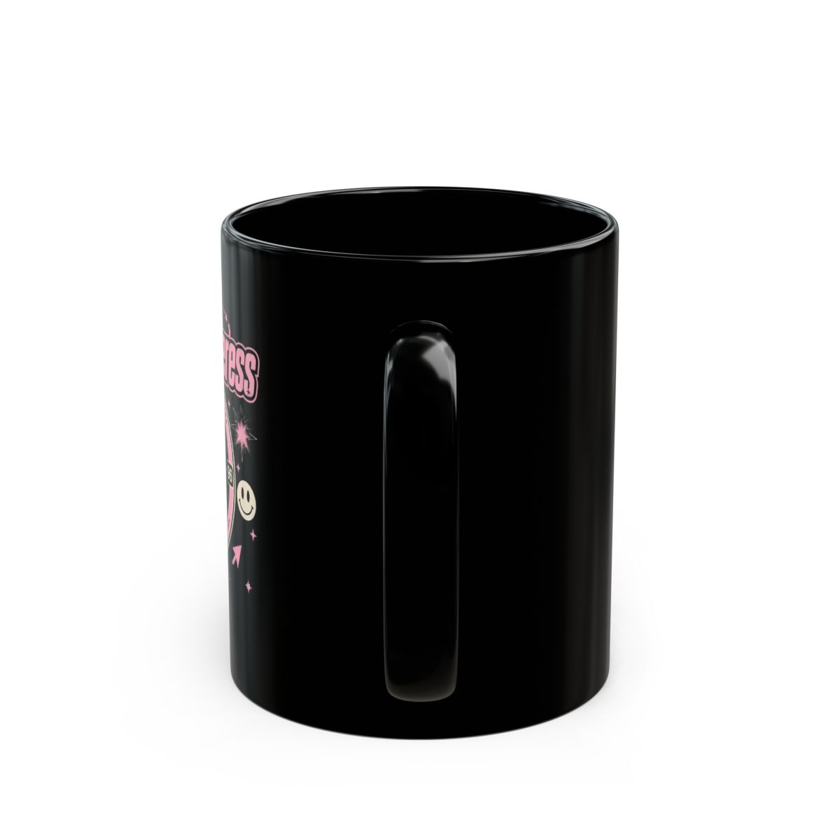 PinkPantheress "PinkPantheress" Black Mug - alternate angle 4, merchandise